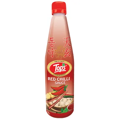 TOPS Red Chilli Sauce 650 gm Bottle 2