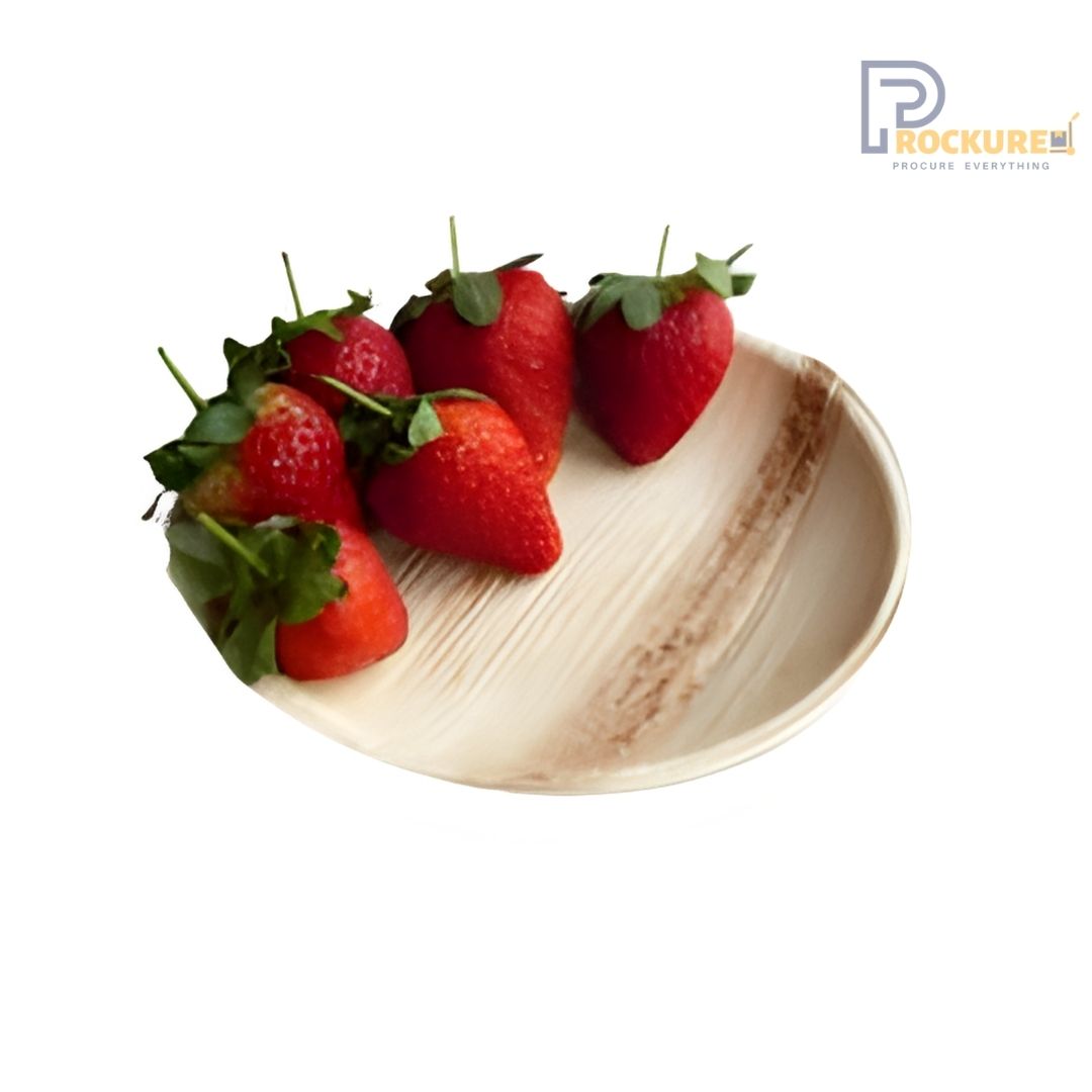 Areca Leaf 6 Inch Round Plate