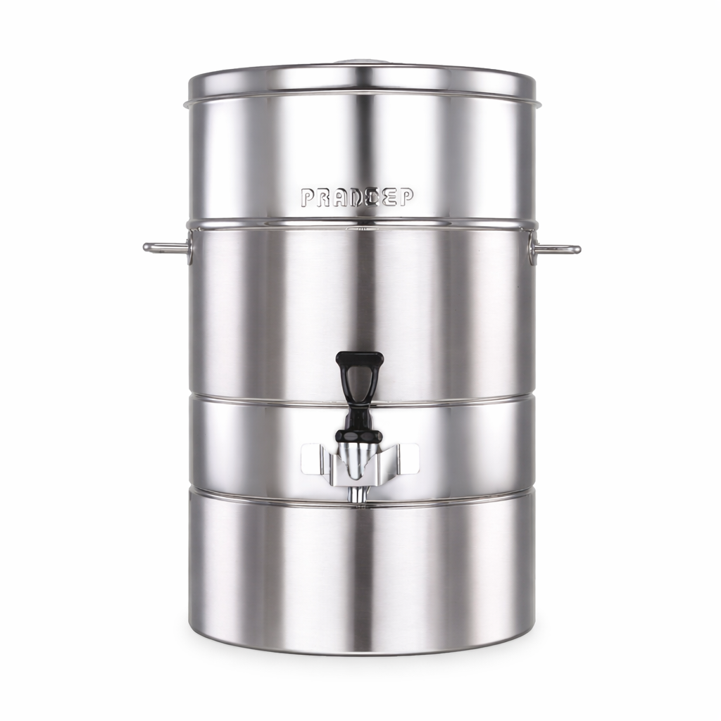 Pradeep Stainless Steel Catering Urn 25 Litre - Tea Can 25 L
