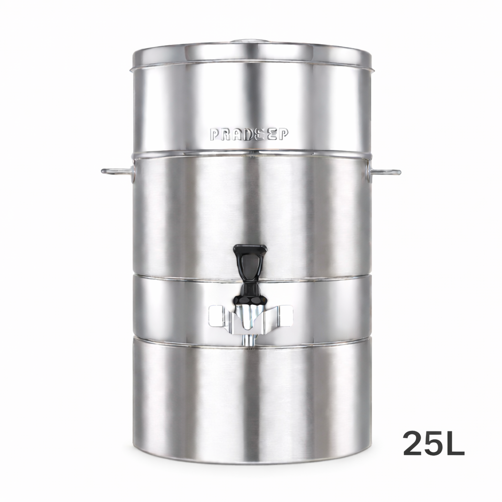 Pradeep Stainless Steel Catering Urn 25 Litre - Tea Can 25 L 2