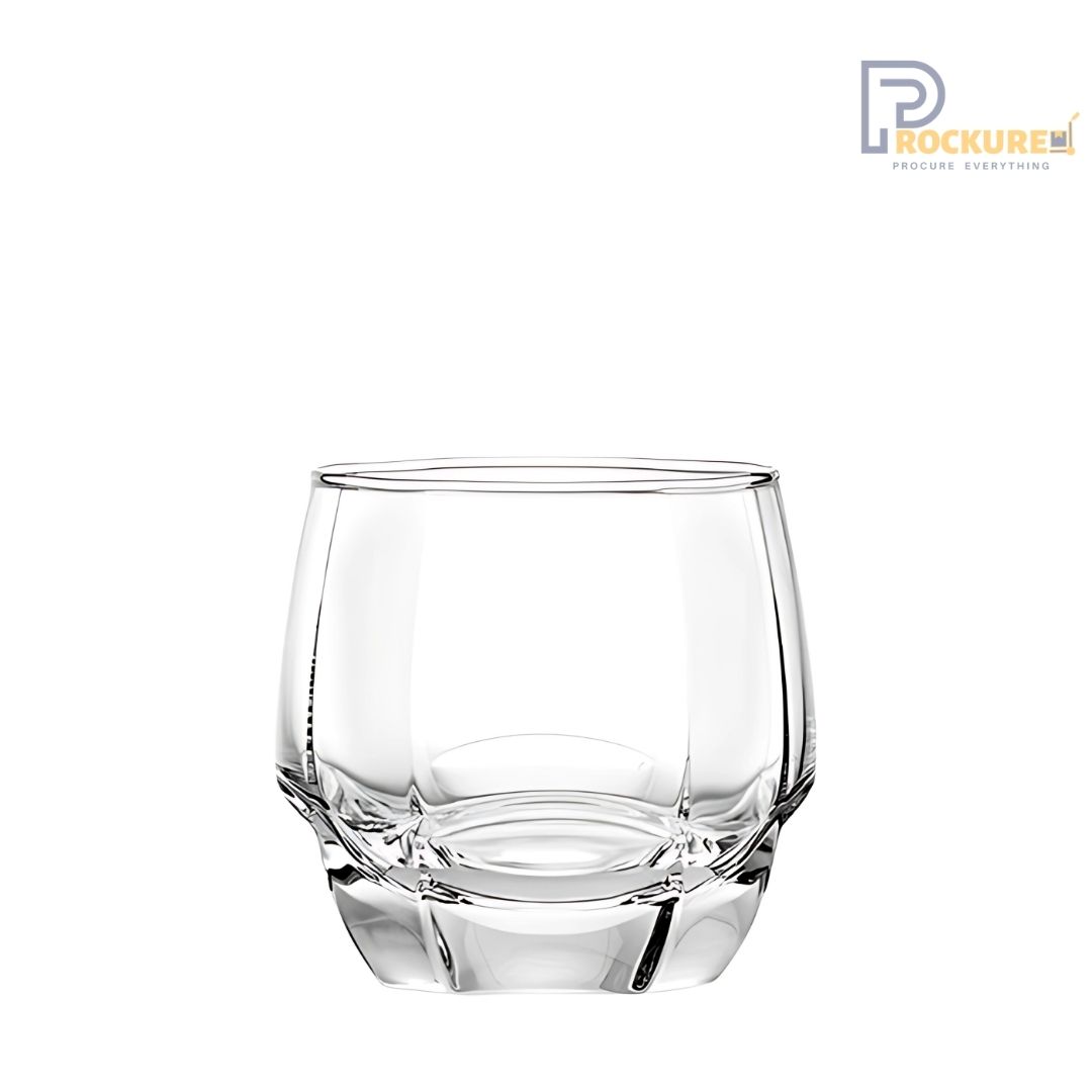 Ocean Charisma Rock Tumbler (Set of 6) - Exquisite Glassware for Elegant Beverage Service