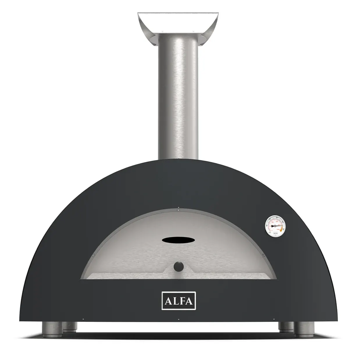 Alfa Forni Moderno Hybrid Gas & Wood Fired Pizza Oven 3 Pizza 80 x 50 cm 6
