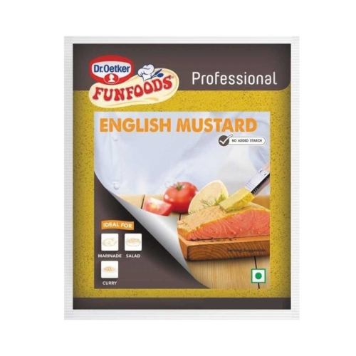Dr Oetker Funfoods English Mustard Professional 1 Kg