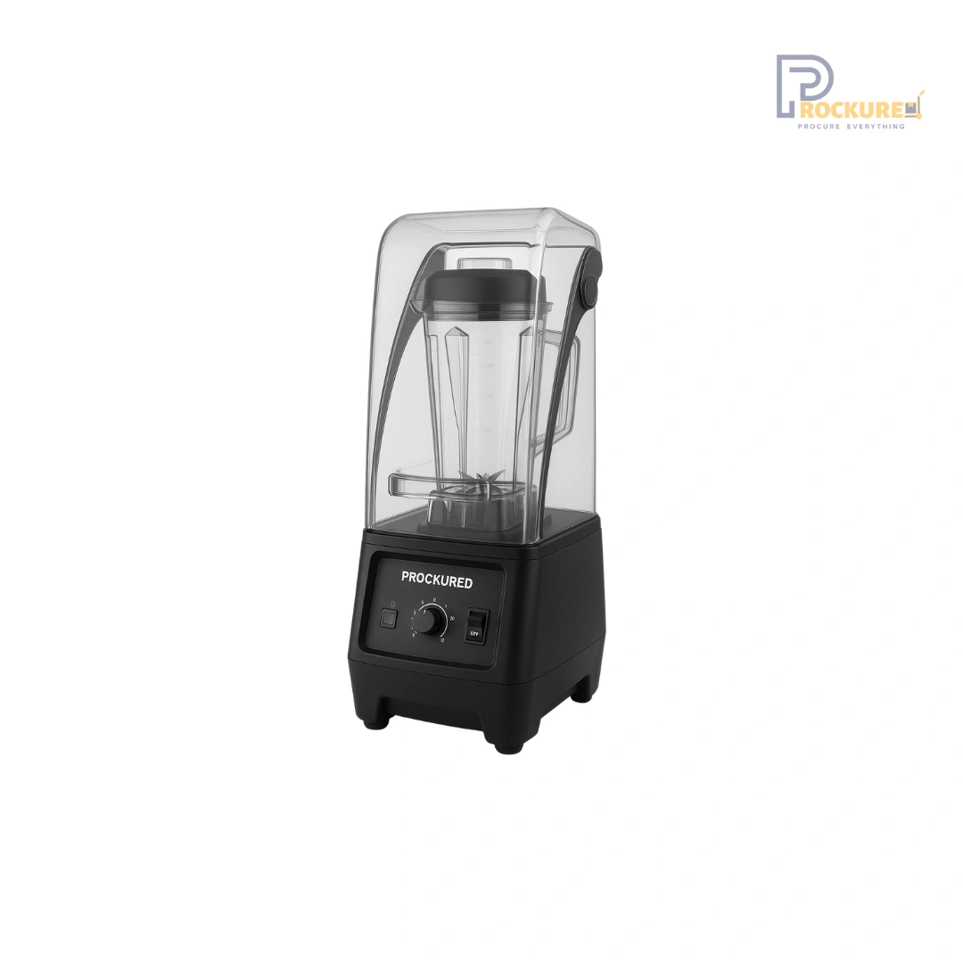Prockured Basics Sound Proof Bar Blender – 2L Jar, 1800W Power