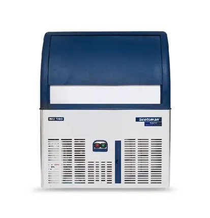 Scotsman NU 100 Self Contained Ice Machine 45Kg Commercial Gourmet Ice Cube Maker
