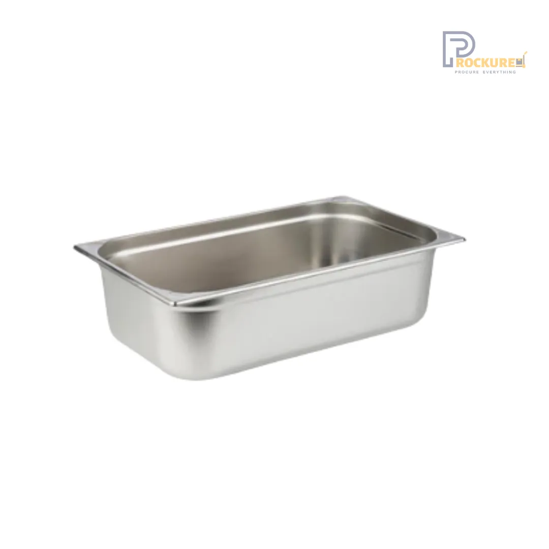 Stainless Steel GN Pans 304 | 1/1 – 150mm Deep | 20L