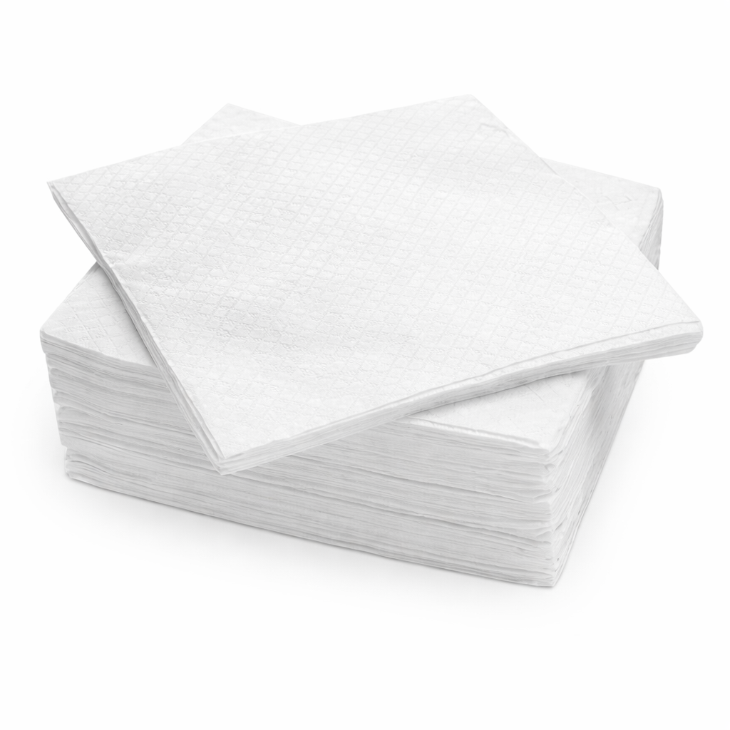 Plain White Tissue Paper 2Ply 33x33cm