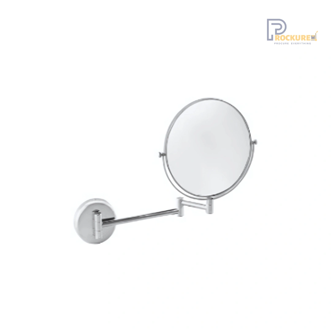 Hotel Magnifying Mirror Chrome – JVD Fiesta 1X/3X Wall Mirror