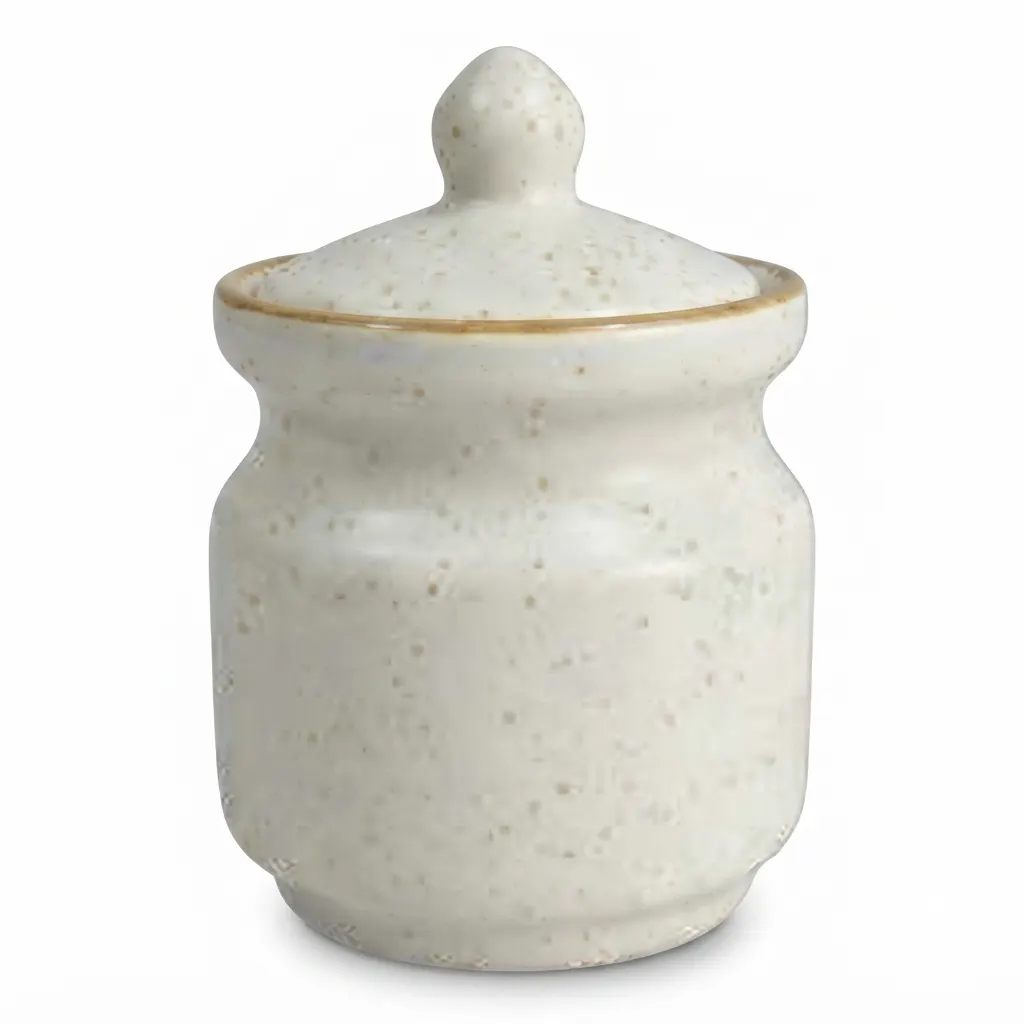 Meraami Polar Ceramic Pickle Jar Set 6.5 cm