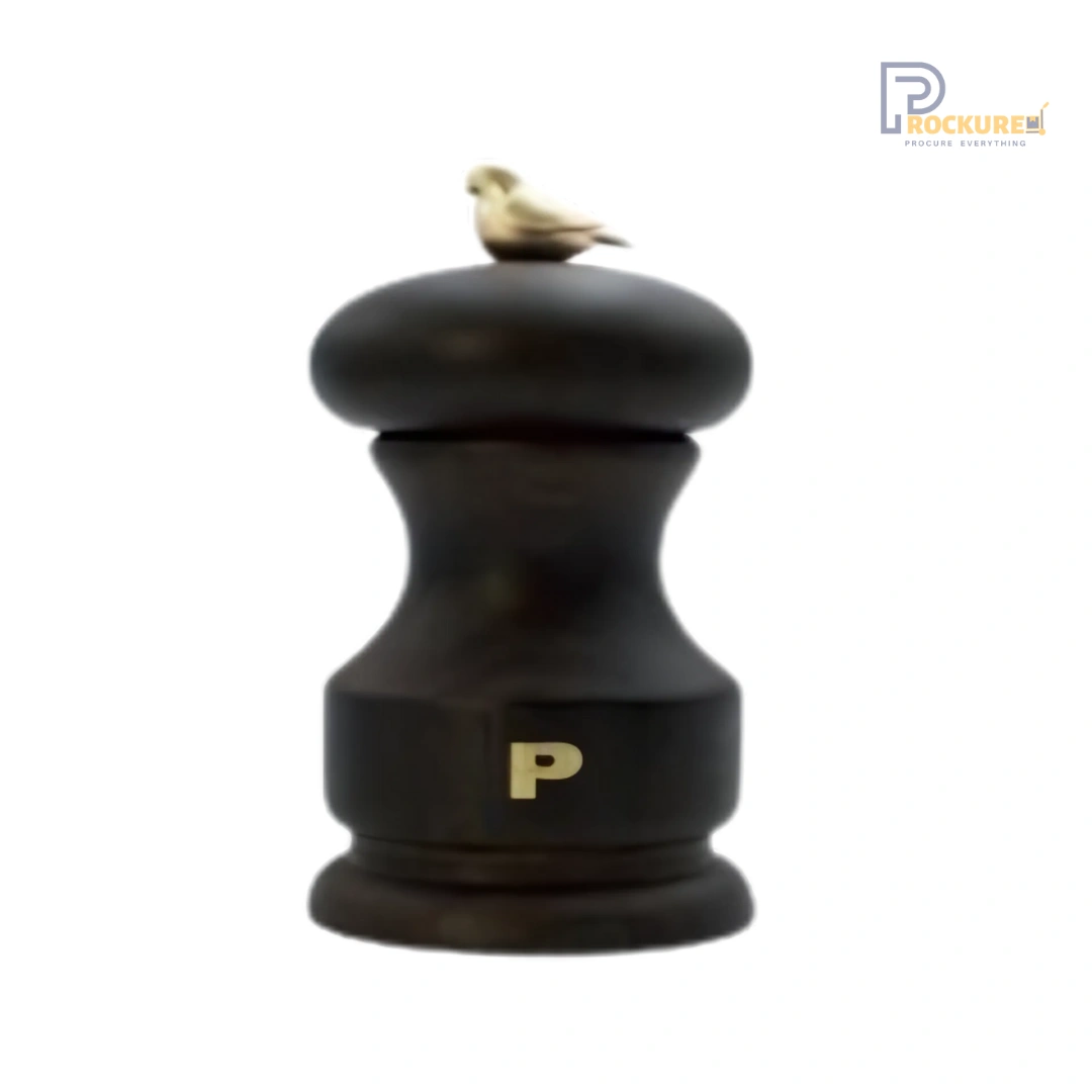 Bisetti Bird Salt Mill 11 cm (Walnut Finishing) | Classic & Elegant