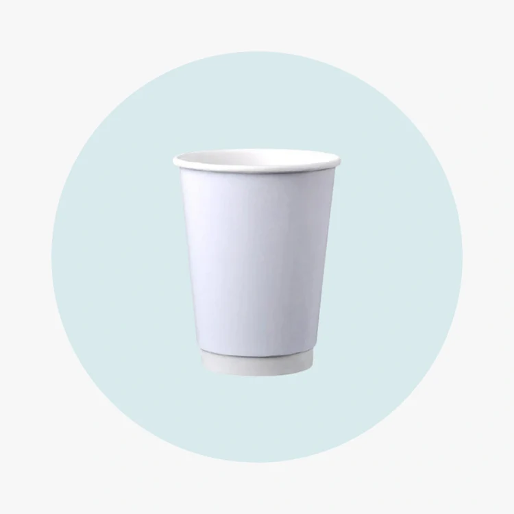 Double Wall Cup White 600ml (20oz) | Paper Cup