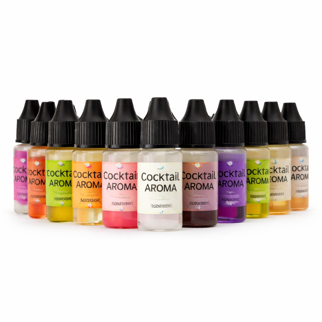 Cocktail Aromas for Smoke Bubble Machine 1Each - 12x10ml CA001