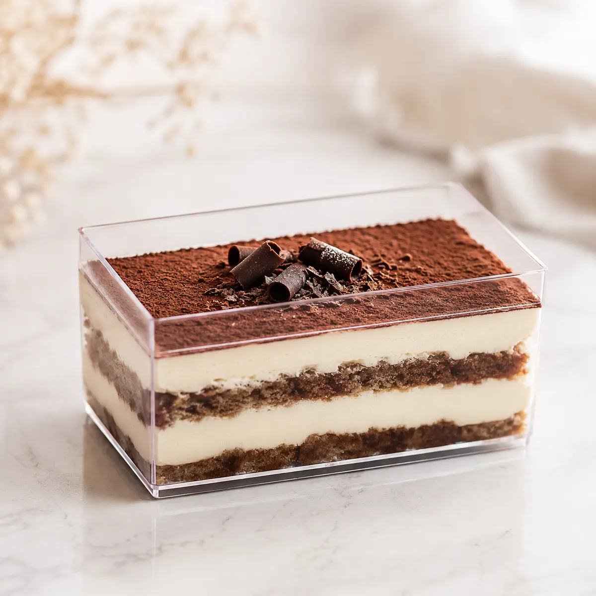 Acrylic Plastic Small Rectangle Box N59 3