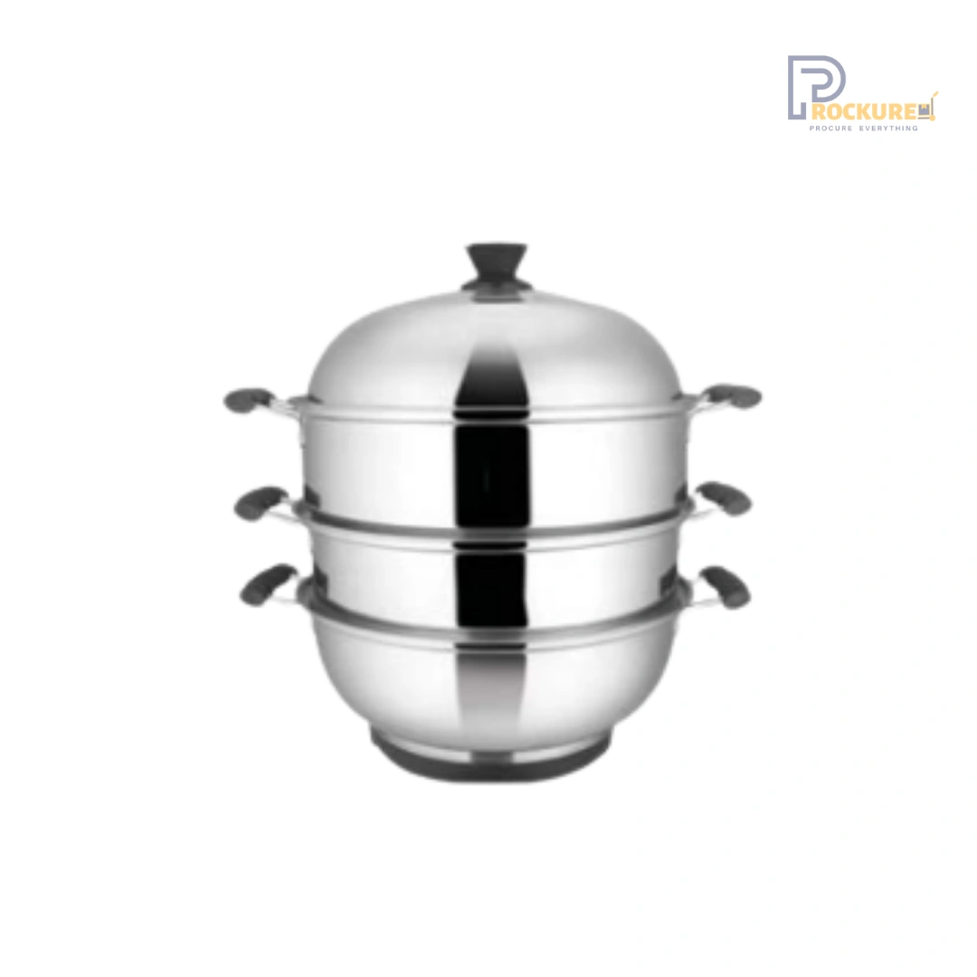 1500W Electric Momo Steamer – Fast & Even Cooking, Stainless Steel