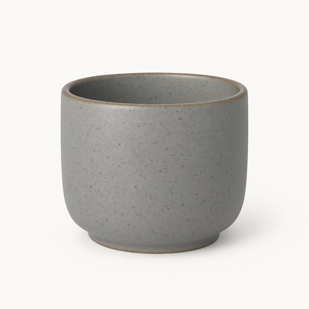 Sanaai Urban Grey Round Dip Bowl Porcelain - 72 Pc Carton for Restaurants & Hotels