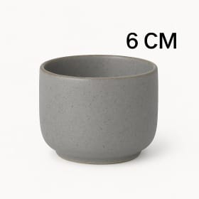 Sanaai Urban Grey Round Dip Bowl Porcelain - 72 Pc Carton for Restaurants & Hotels