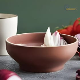 Sanaai Raspberry Pink Service Bowl - Elegant Porcelain Tableware for Fine Dining (24 Pc Carton)
