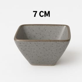Sanaai Urban Grey Taper Dip Bowl - 72 Pc Carton