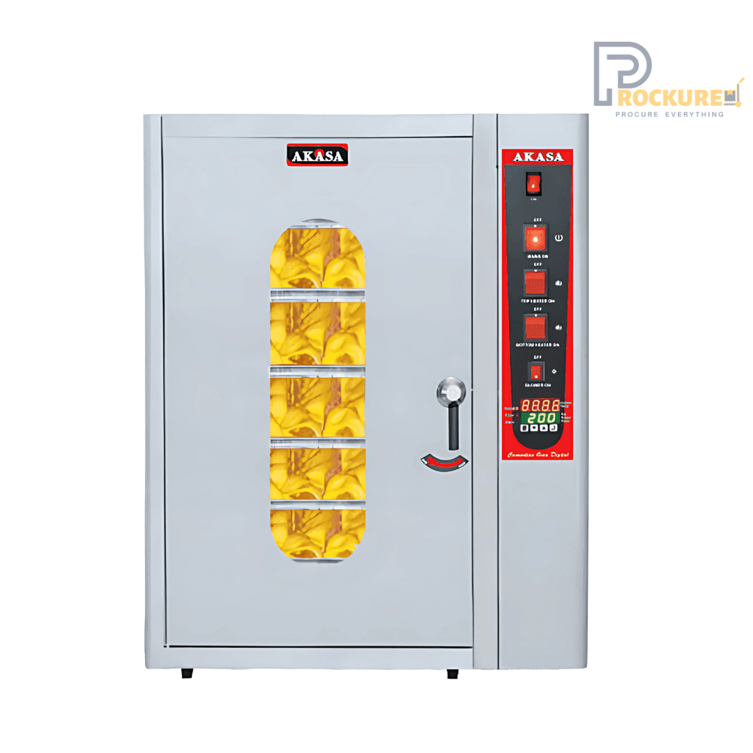 AKASA CO 260 CON DIGI Electric Large-Capacity Convection Oven – 5600W, 5 Trays