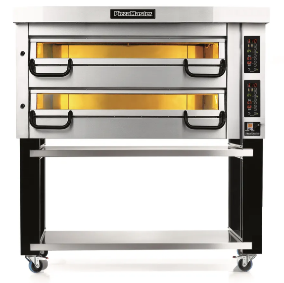 Pizza Master PM 822 ED Stone Pizza Oven Double Deck 16 x 32 Inch