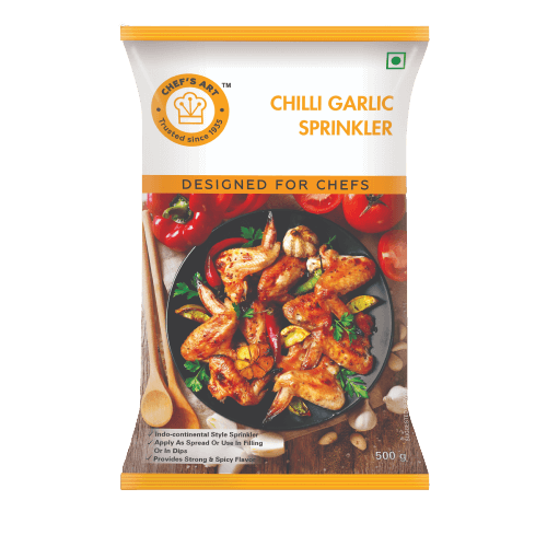 Chef's Art Chilli Garlic Sprinkler 500 gm