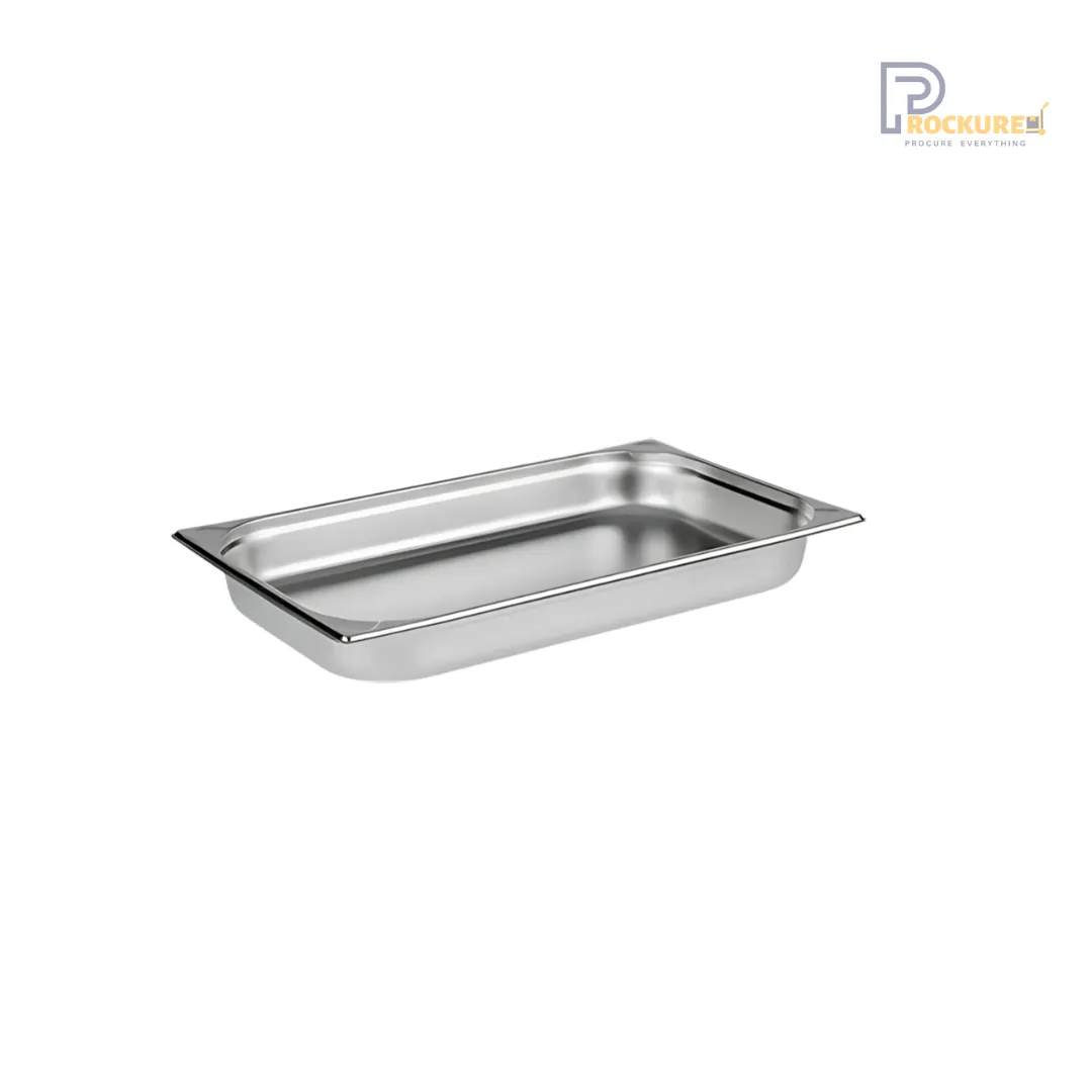 Durable Stainless Steel -202Grade GN Pan 1/1 - 20mm Deep