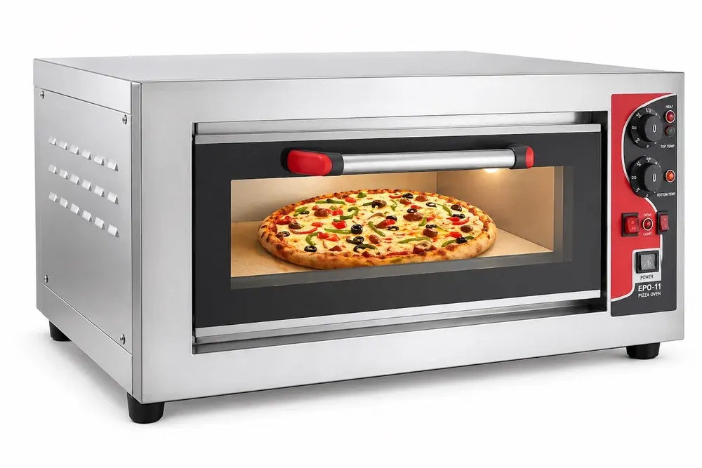 Modinary Electric Pizza Oven EPO-11 Single Deck 1 Tray- Stone size(400 x 600 mm) 3