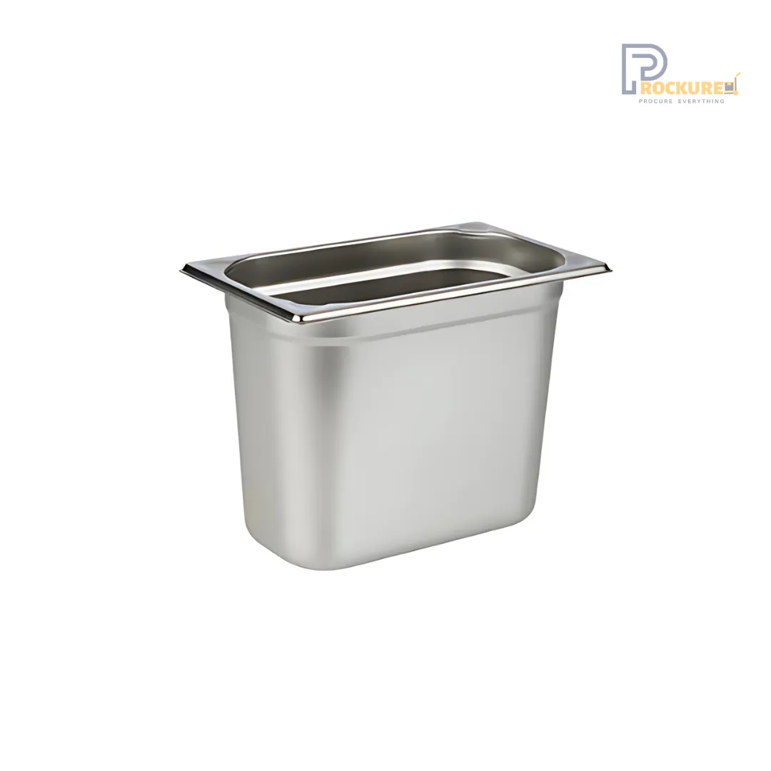 Stainless Steel 202 GN Pan 1/4 – 200mm Deep | 5.2L