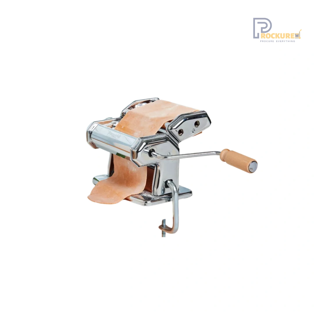 Prockured Basics Stainless Steel Manual Pasta Machine