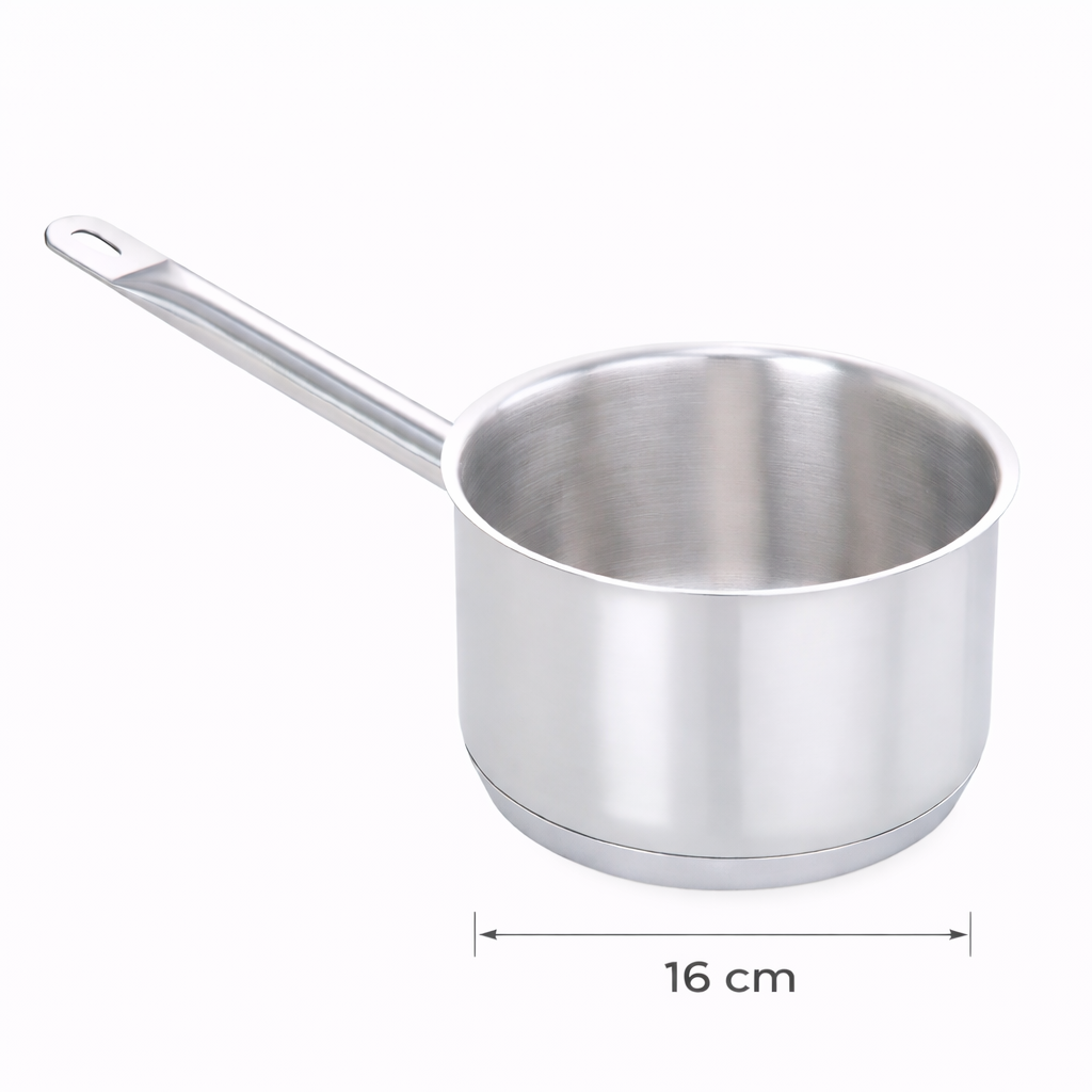 PradeepStainless Steel Sauce Pan 16 cm - without lid