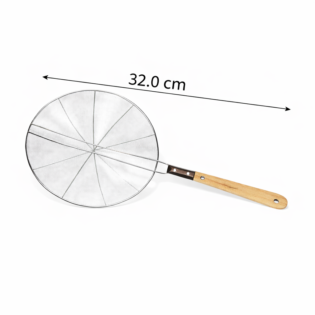Eco Jhara Premium Wire Stainless Steel Skimmer 32 cm - EOJRAPW-32