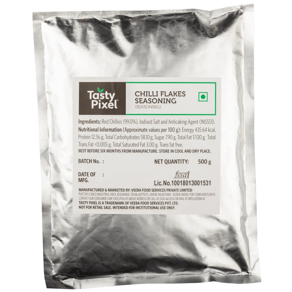 Veeba Tasty Pixel Chilli Flakes 500 gm