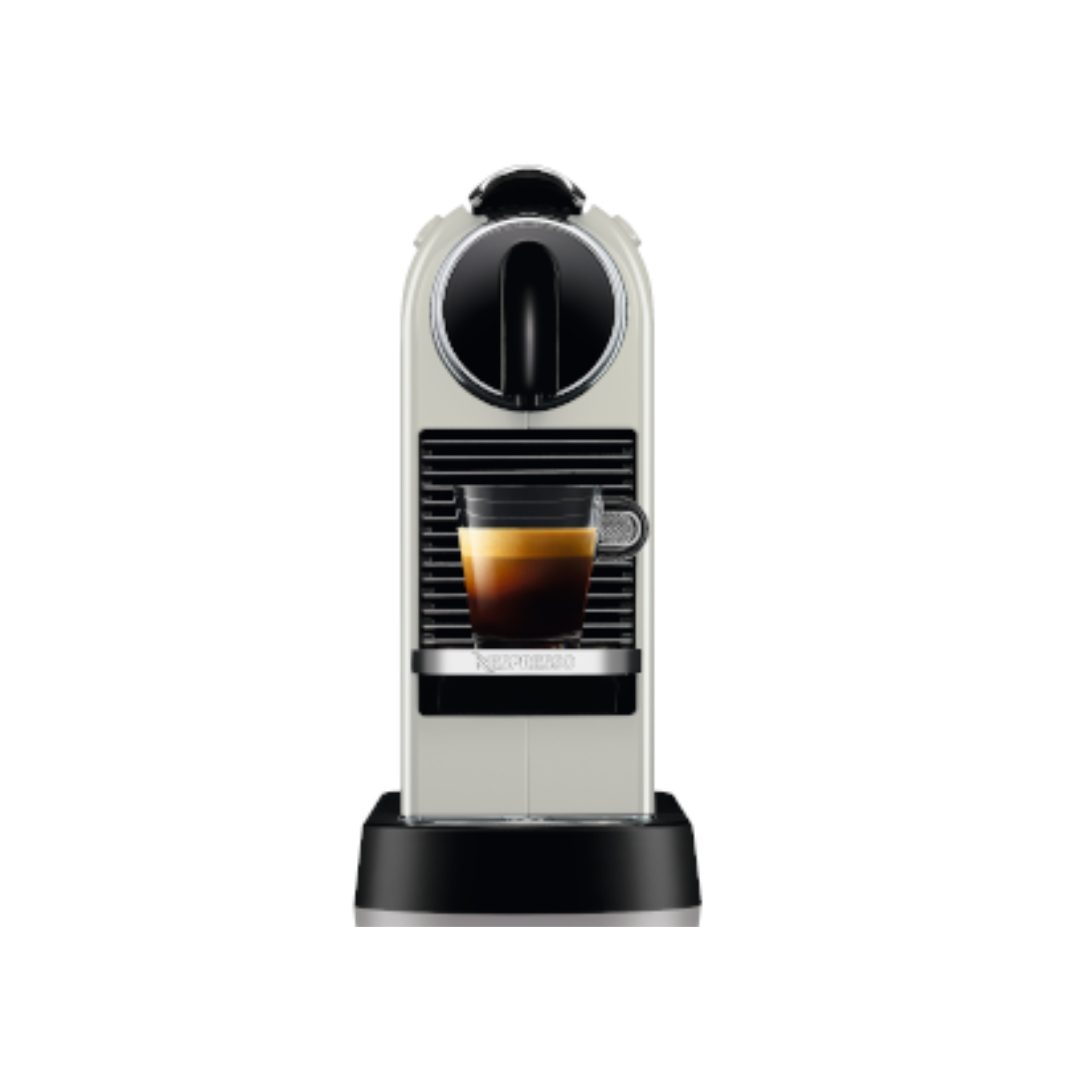 Nespresso Essenza Citiz White  | Compact Espresso Machine with 1 L Water Tank