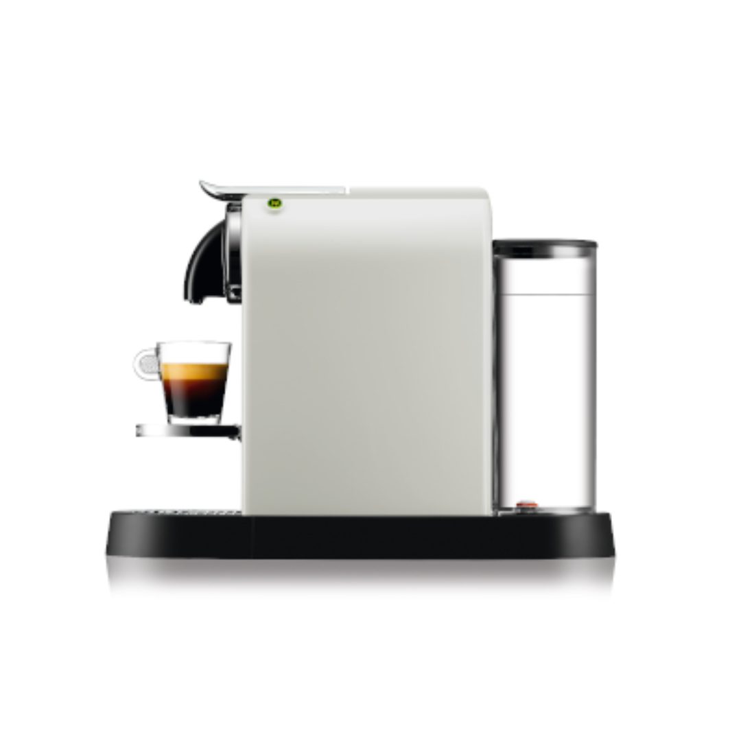 Nespresso Essenza Citiz White  | Compact Espresso Machine with 1 L Water Tank