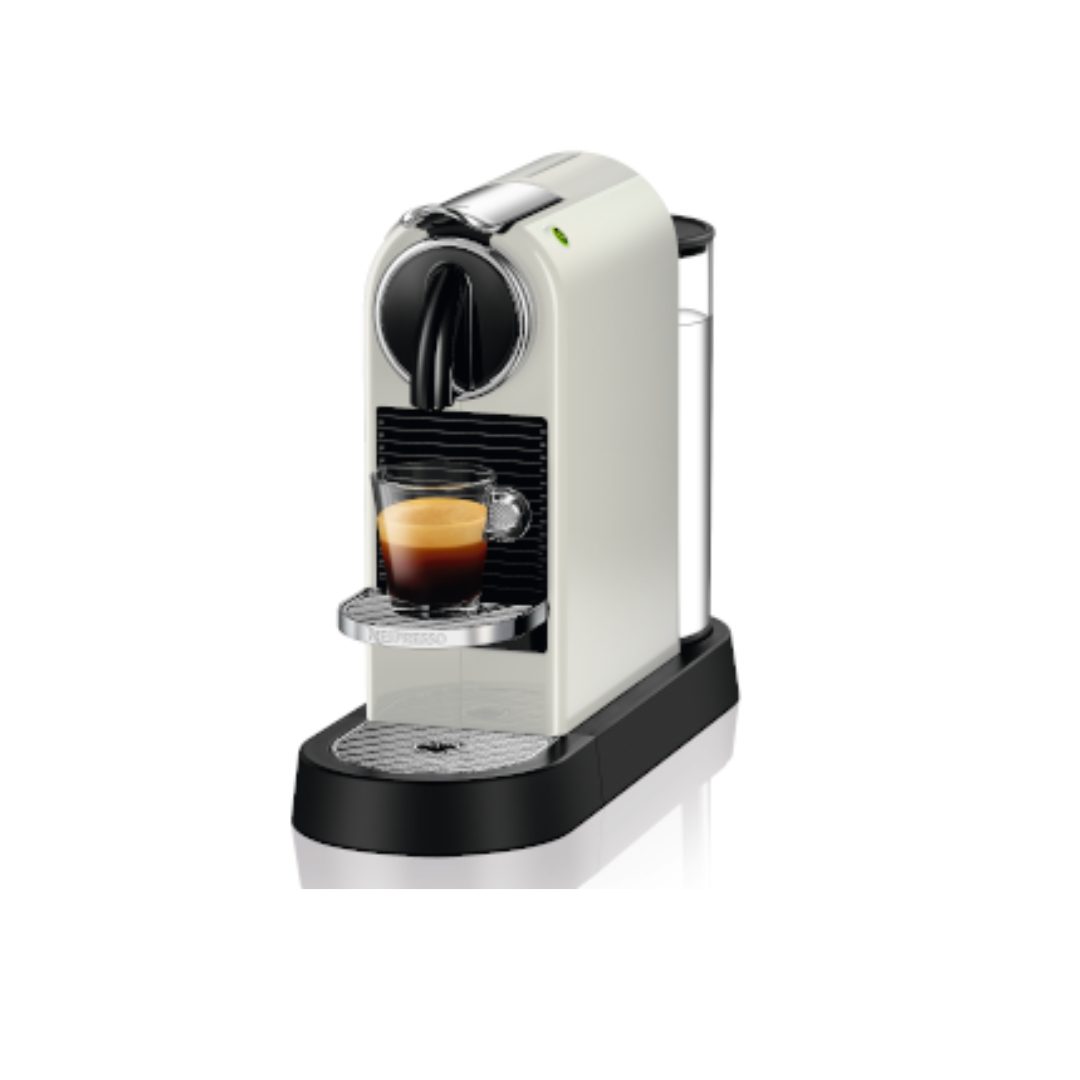 Nespresso Essenza Citiz White  | Compact Espresso Machine with 1 L Water Tank 5