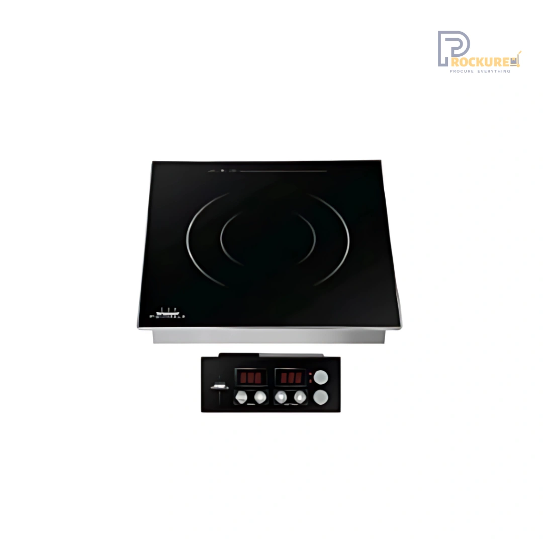 Piping Hot PHDT35E Commercial Induction Cooktop 3.5kW Steel Rim External Control
