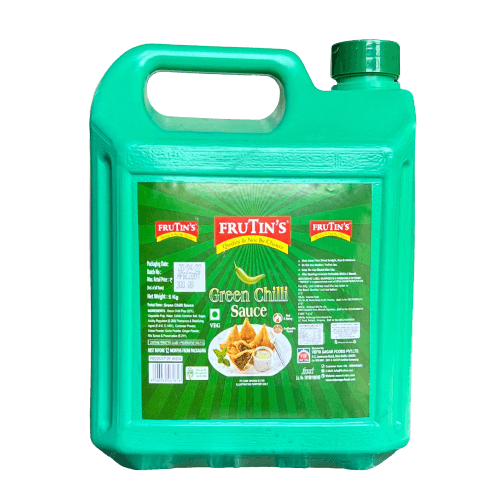 Frutin's Green Chilli Sauce 5 Kg