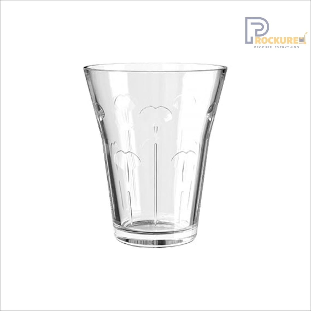 Ocean Space Leaf Hi Ball Tumbler - 300ml Glass for Premium Beverages (Carton of 6)