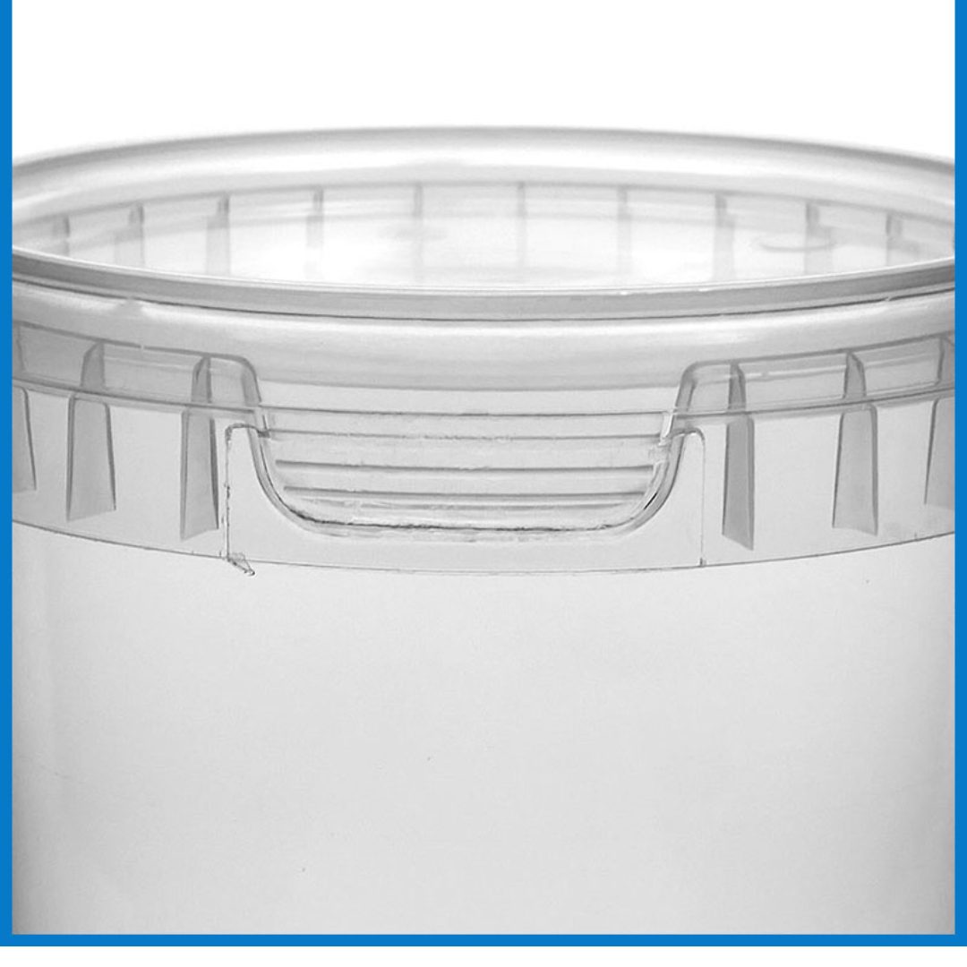 Round Tamper Proof Container with Handle – Food-Grade, Leak-Resistant, Disposable | Sizes 600ml, 1000ml, 1200ml 3