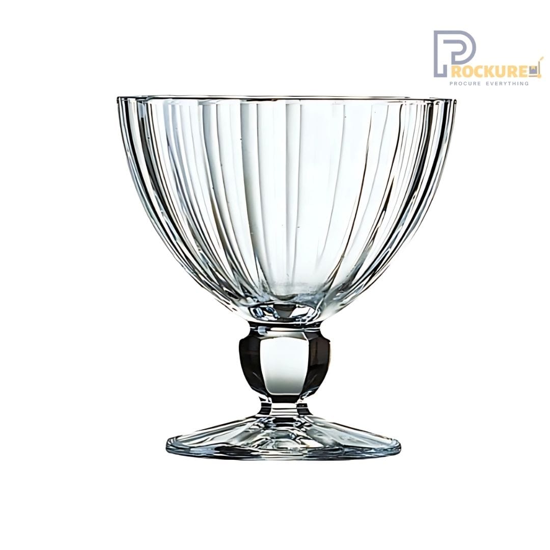 Arcoroc Quadro Ice Cream Sundae Glass (30 cl) - 48 pc Carton