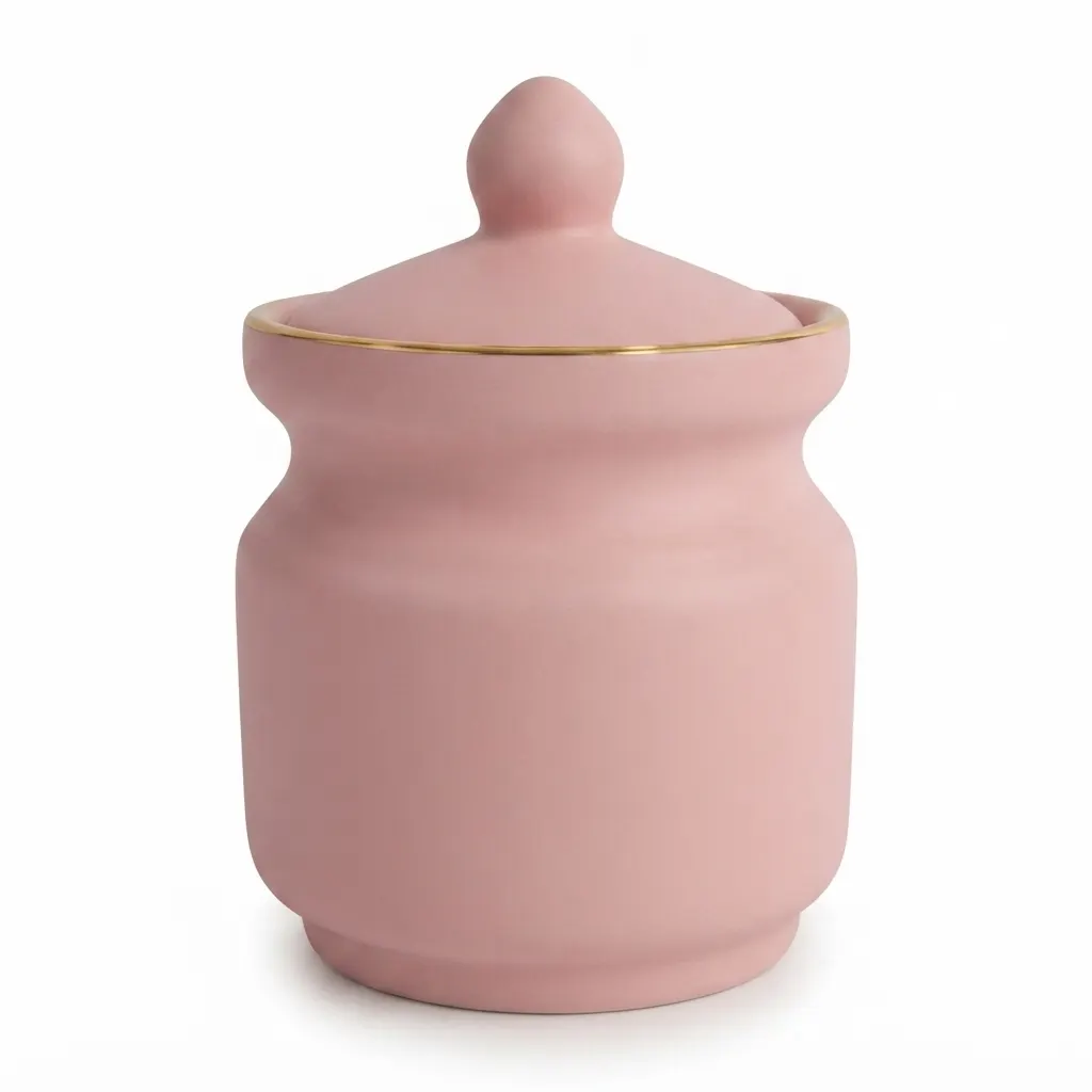 Meraami Aura Blush Ceramic Pickle Jar Set 6.5 cm