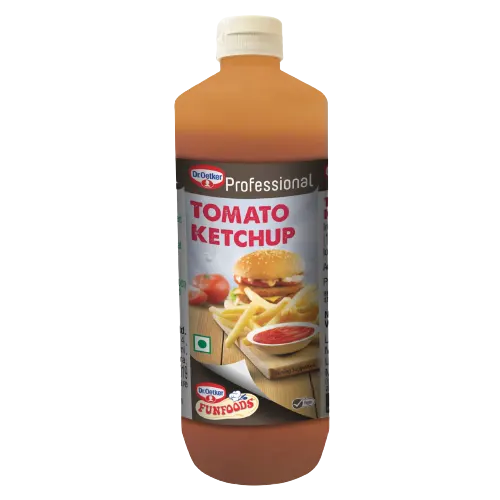 Dr Oetker Funfoods Tomato Ketchup Professional 1.2 Kg Bottle