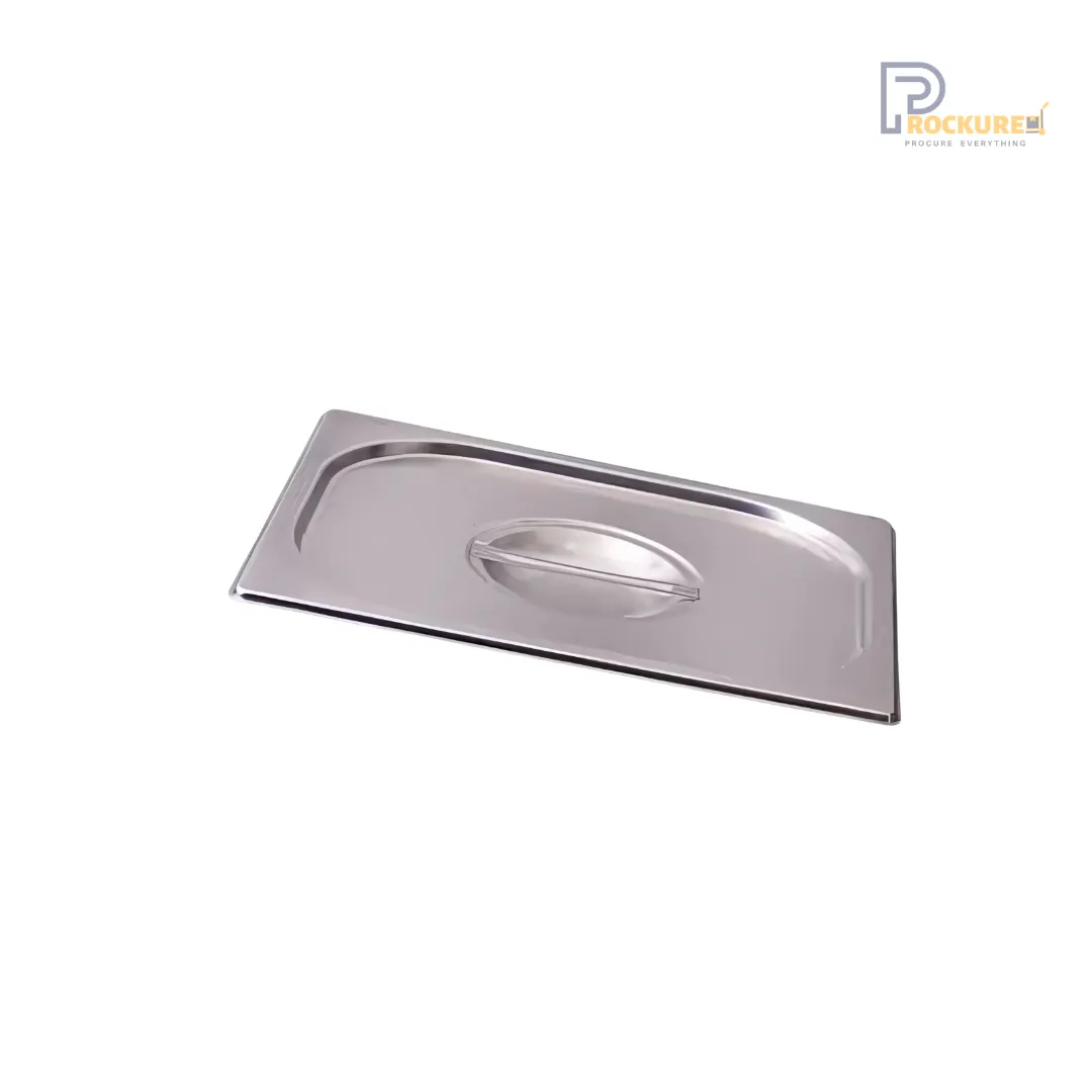 Stainless Steel 202 GN Pan Lid 1/2 – 325x265 mm