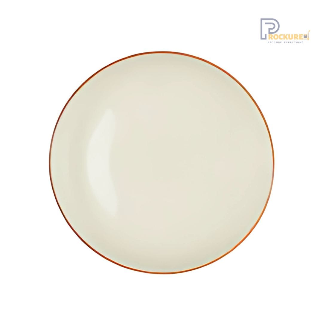 Sanaai Speckled Brown Dinner Plate - 27 cm Porcelain Tableware (Carton: 12Pc)