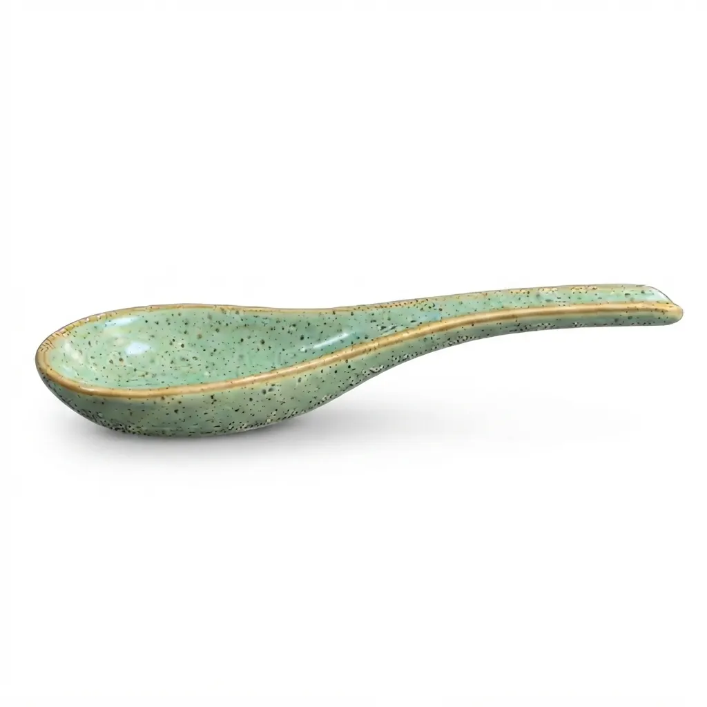 Meraami Aura Mint Ceramic Soup Spoon 15 cm