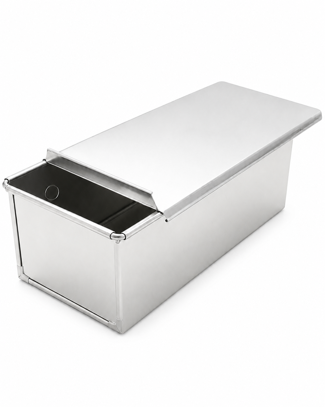 Bread Mould with Lid 14x6x6 Inch Alu-Steel Loaf Pan
