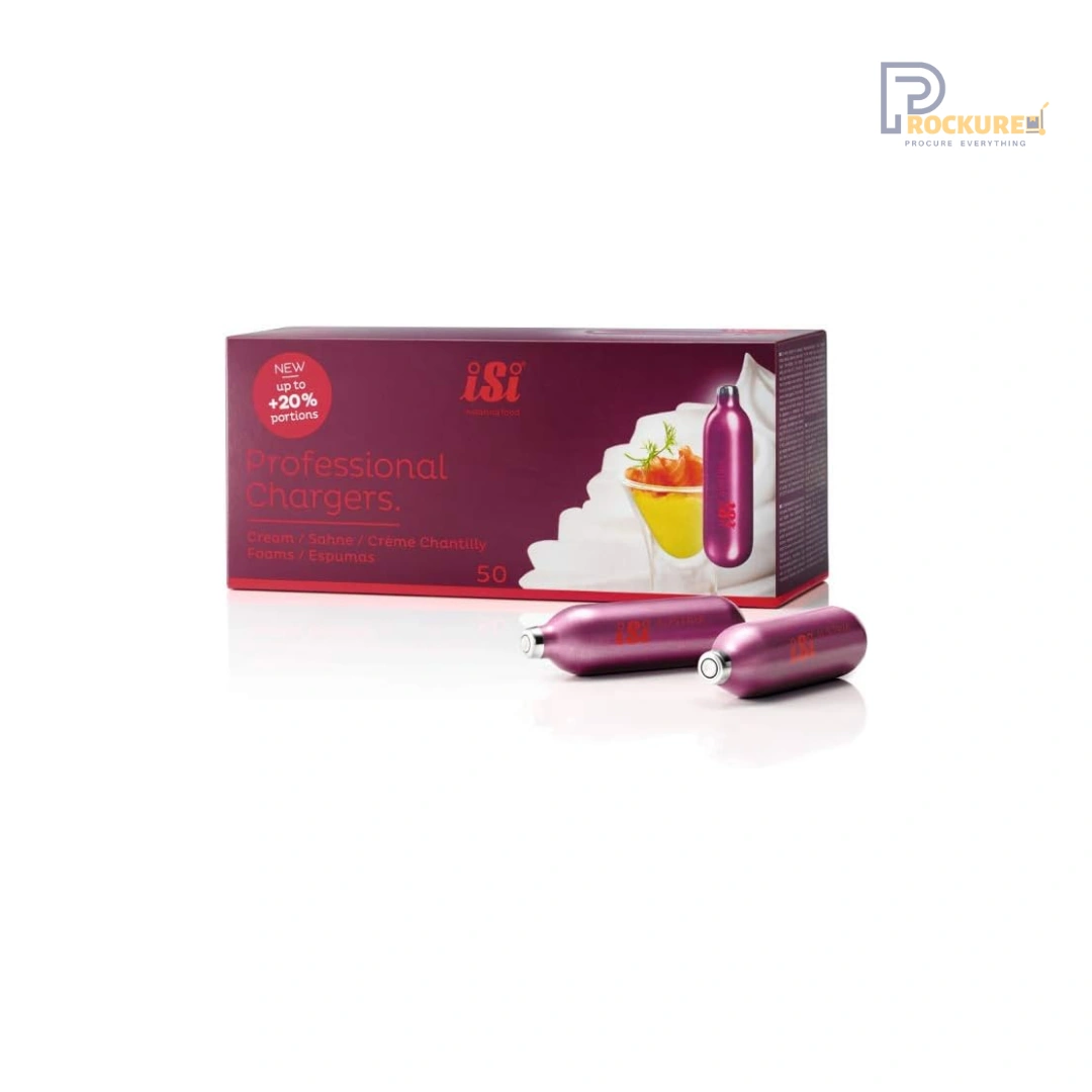 ISI Cream Chargers (N20) - Pack of 10 Cylinders