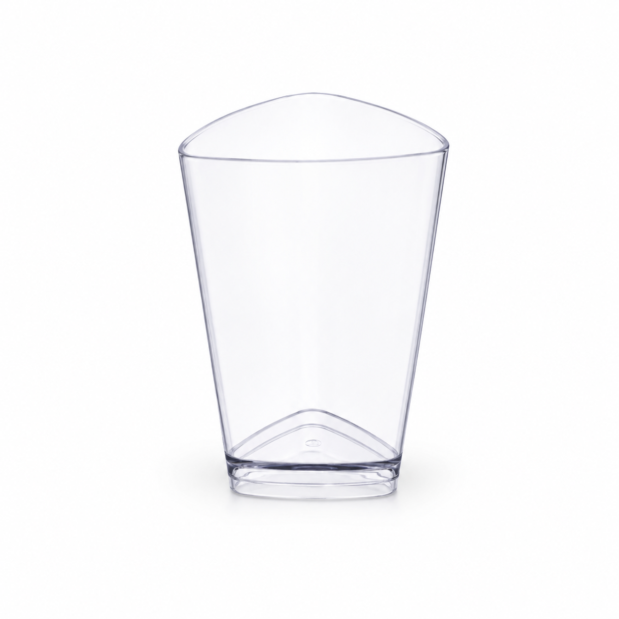 Acrylic Plastic Triangle Mousse Glass N2