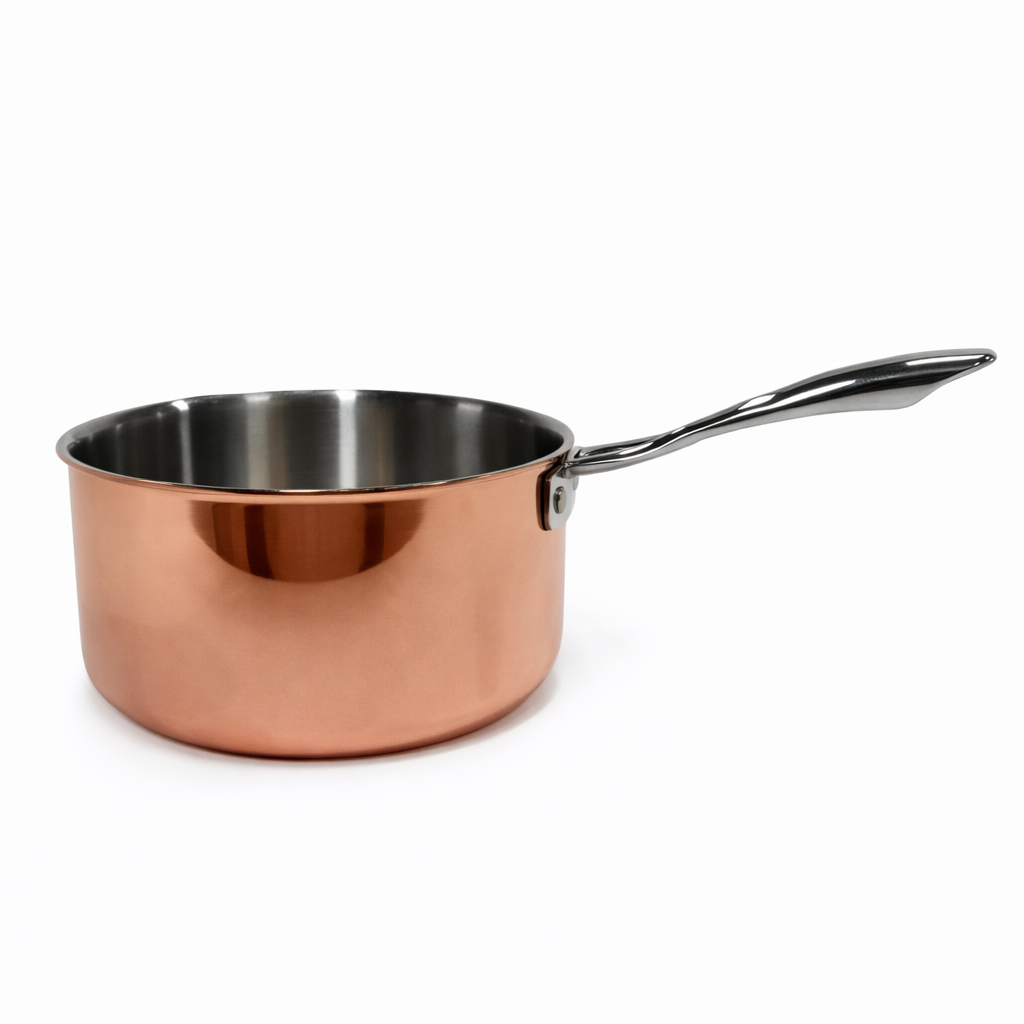 Pradeep Triply Sauce Pan 9.8 Litre with Copper Finish